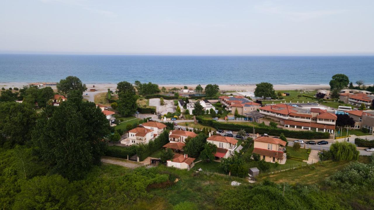Παραθαλάσσια Αυτόνομη Εξοχική Κατοικία Αιγλη Limín Litochórou Dış mekan fotoğraf