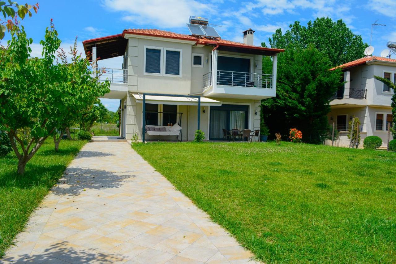 Παραθαλάσσια Αυτόνομη Εξοχική Κατοικία Αιγλη Limín Litochórou Dış mekan fotoğraf